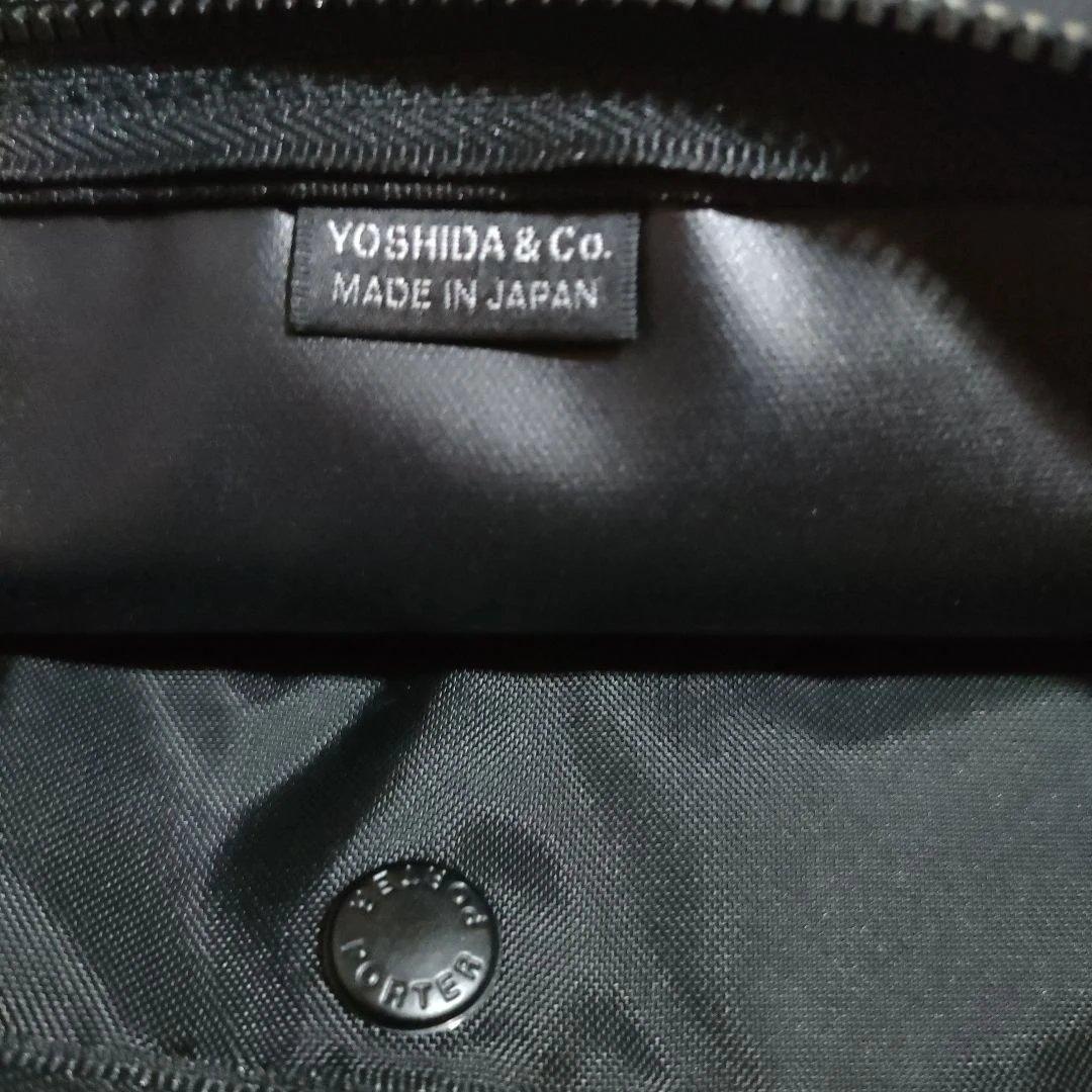 PORTER ショルダーバッグ ブラック　サコッシュ／黒／2層式