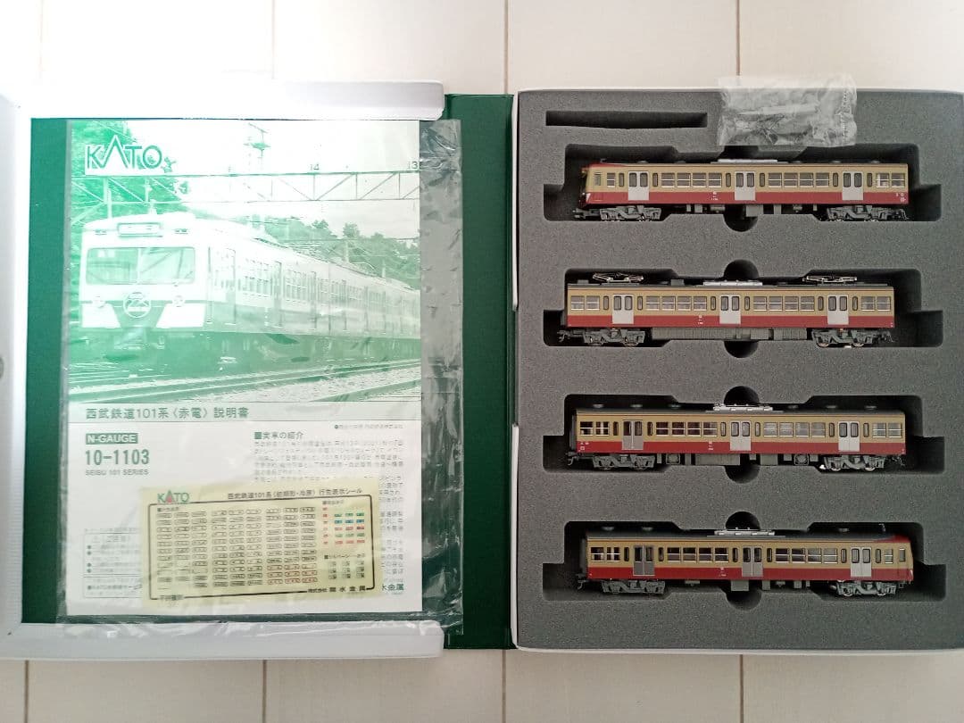 KATO 10-1103 西武101系 赤電