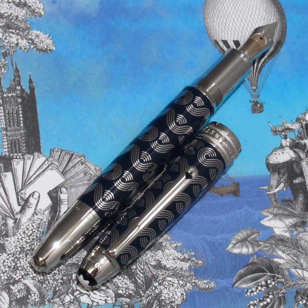 モンブラン 万年筆 146 80日間世界一周 ソリテール 126352