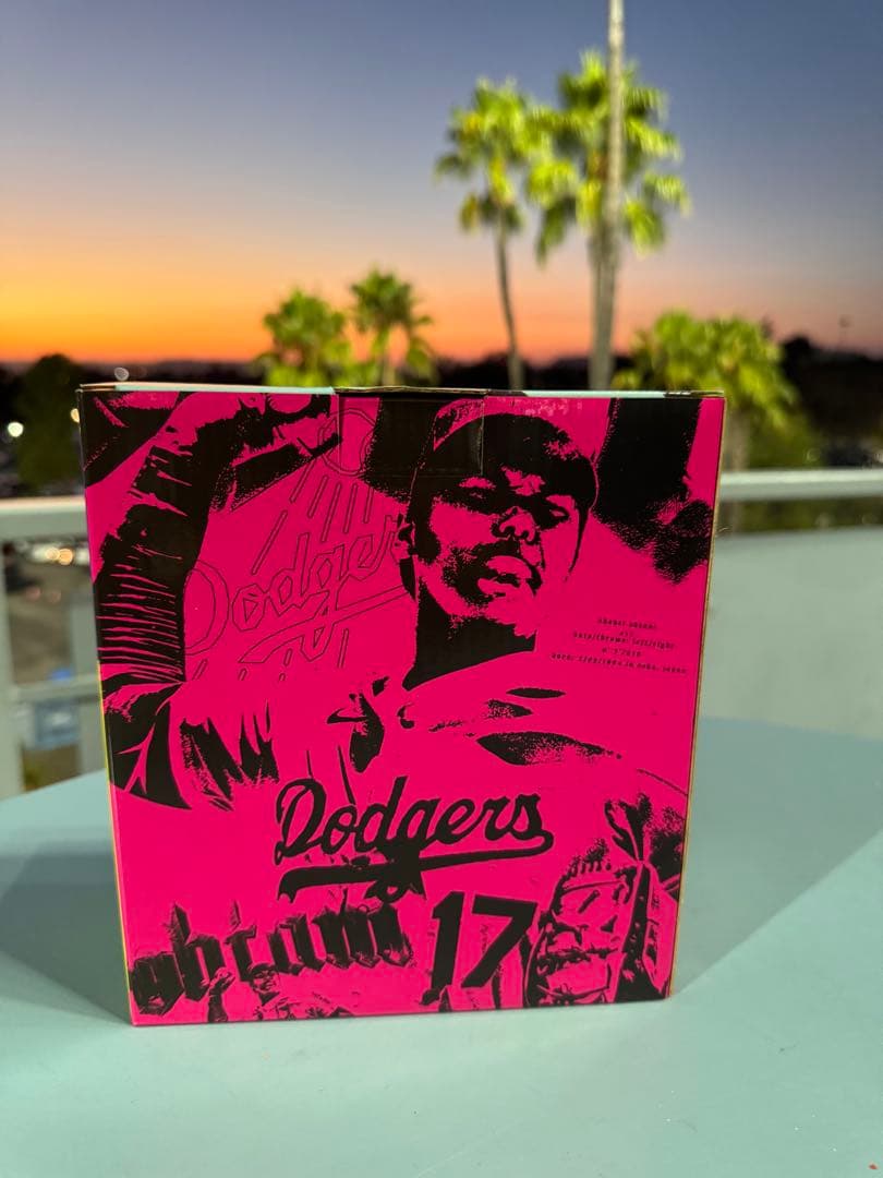 大谷翔平　ボブルヘッド　投手　ドジャース　来場者限定　冊子付