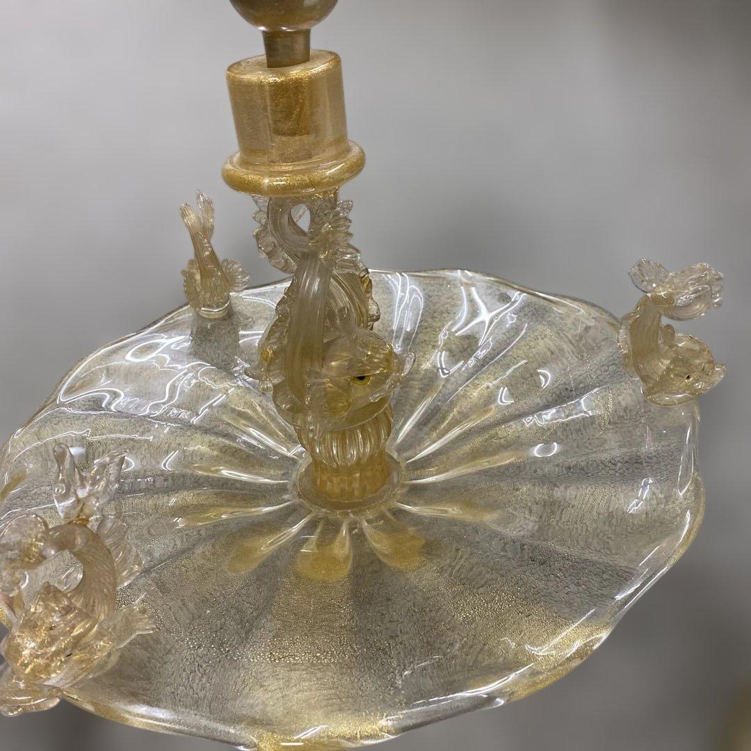 19世紀　ヴェネチア　コンポート　特大品　タトチ　東さ8-0107④