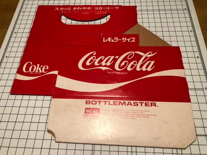 コカコーラのカートンペーパー3点セット