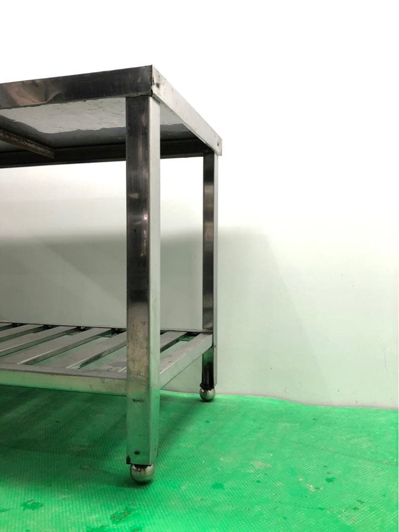 ☆工場整備品☆コンロテーブル　作業台　幅900 ステンレス　業務用