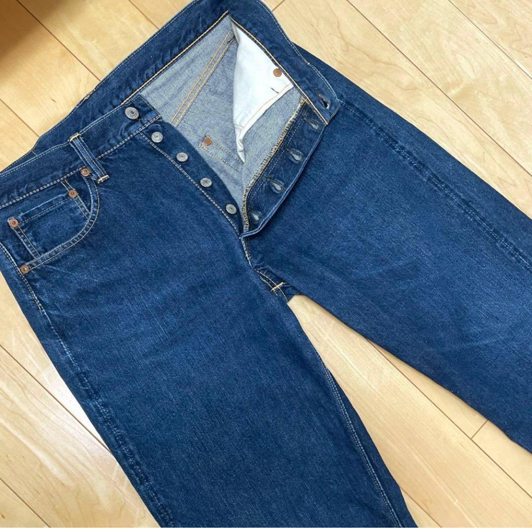 希少デニム！初期ウエアハウス 1001XX！90年代 黄金期個体W33酸化デニム