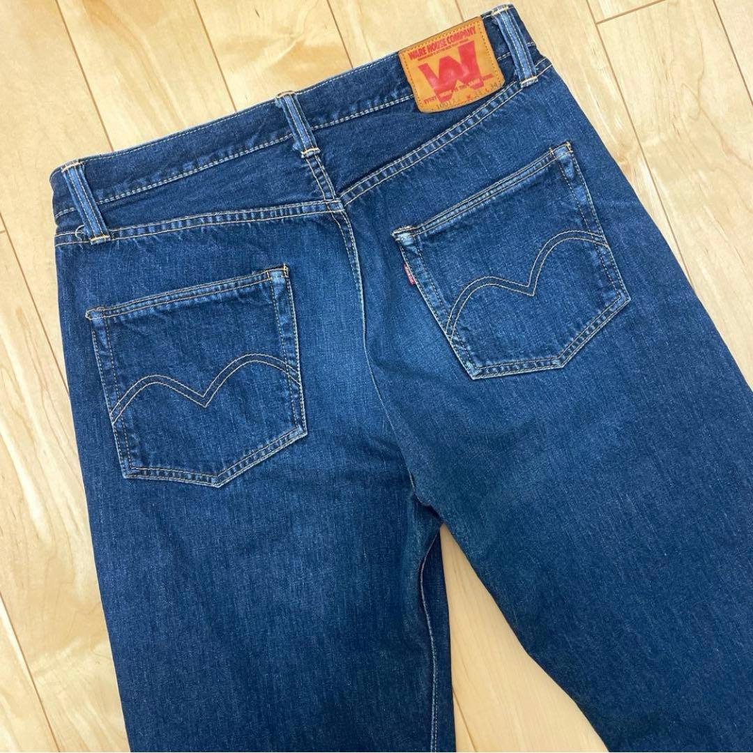希少デニム！初期ウエアハウス 1001XX！90年代 黄金期個体W33酸化デニム