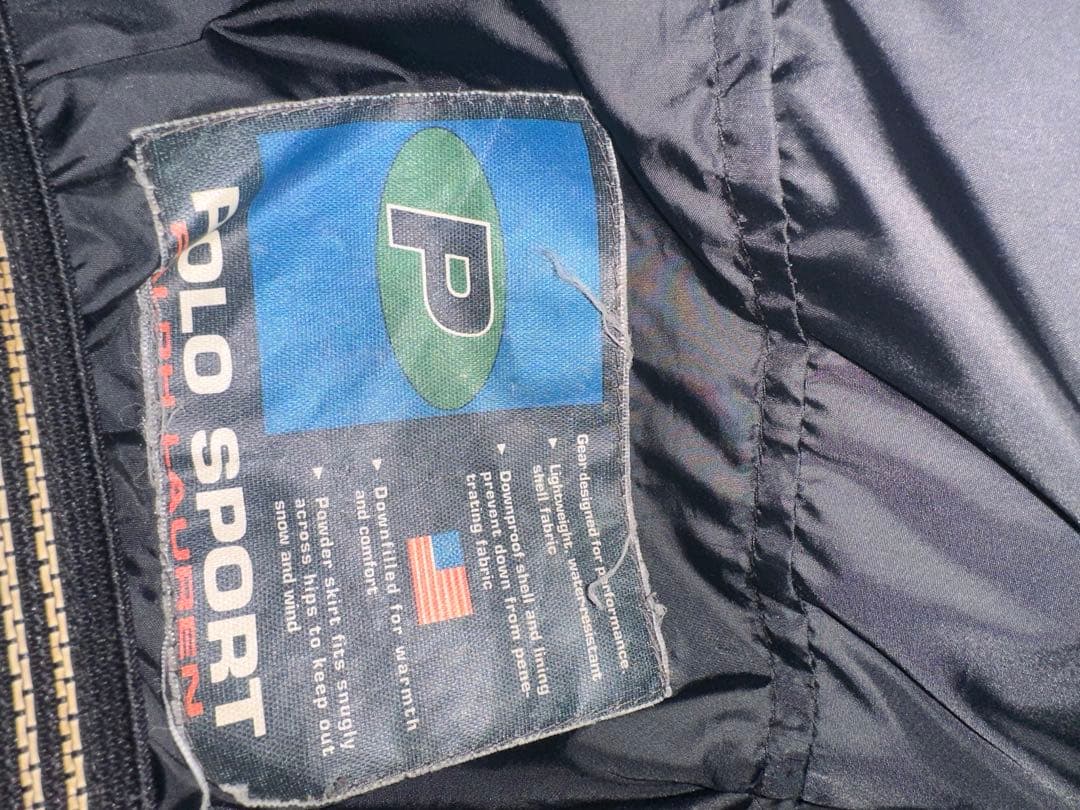 リ*ク様 週末値引90s 超美品　Polosport ダウンジャケット　サイズ: