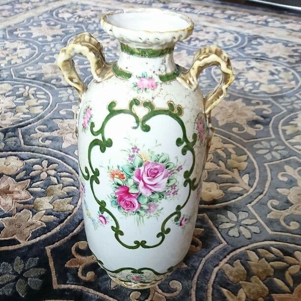 明治～大正時代 オールドノリタケ 飾り壺♪アンティーク品♪