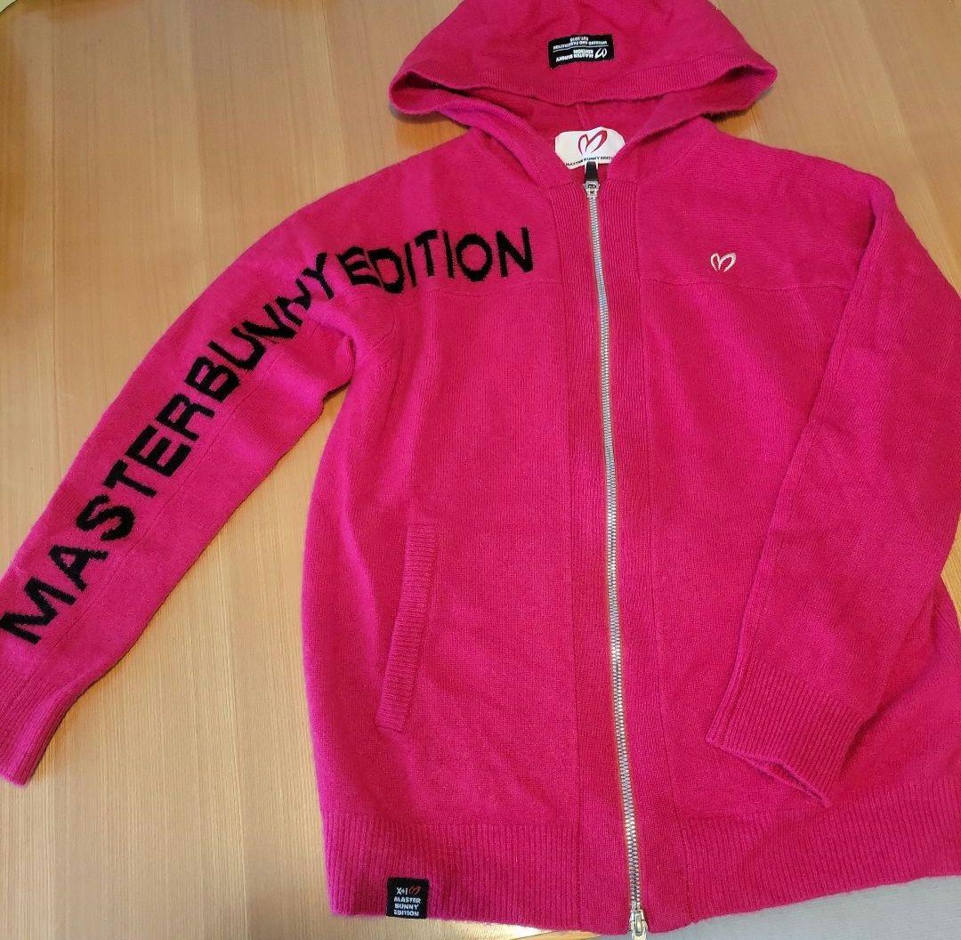上質で可愛い❤マスターバニー カシミヤ100％ジップニットパーカー☆