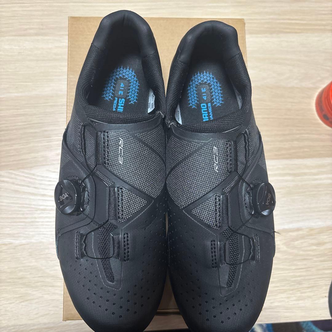 Shimano ブラック ロードバイク シューズ RC3 41（25.8）