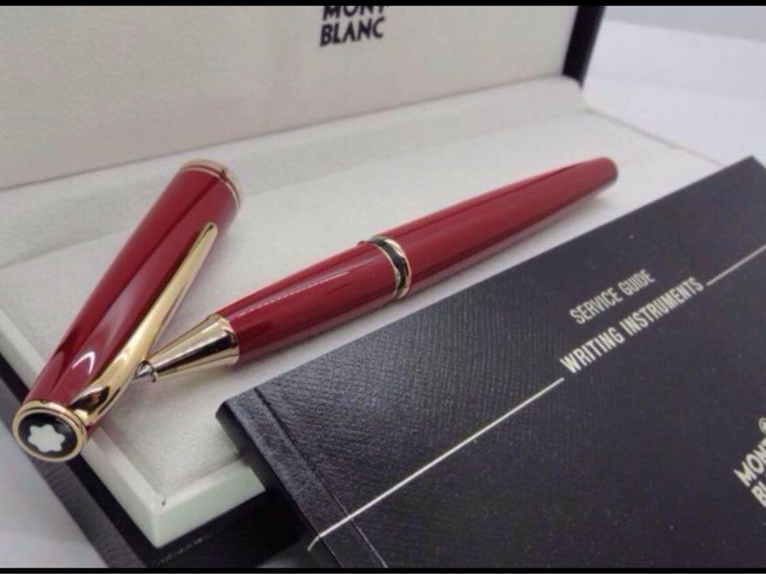 ⭐️非常にレアな軸色ボルドーカラーのジェネレーション⭐️モンブラン⭐️ゴールドプレート
