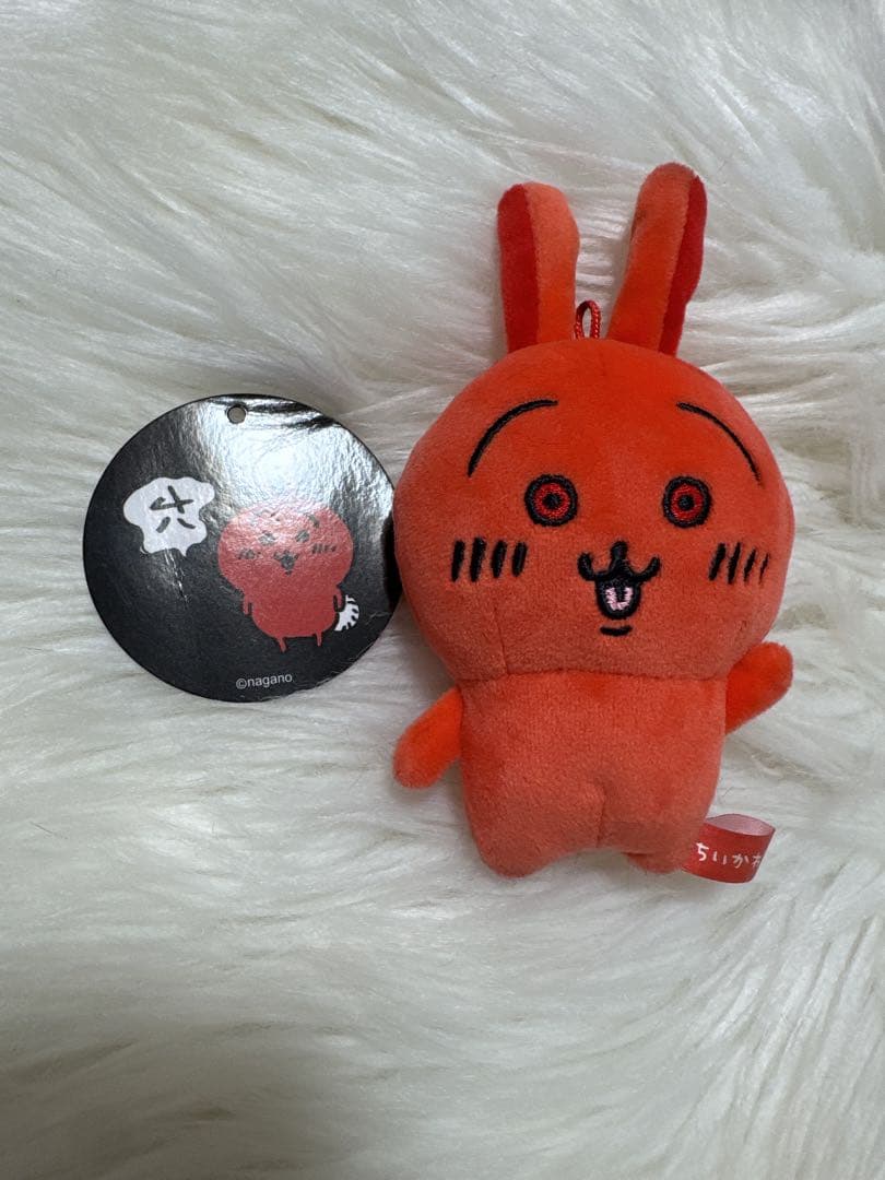 ちいかわ あかいうさぎマスコット キーホルダー