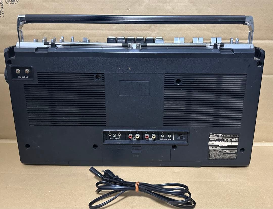 SHARP GF-303ST ラジカセ　ジャンク
