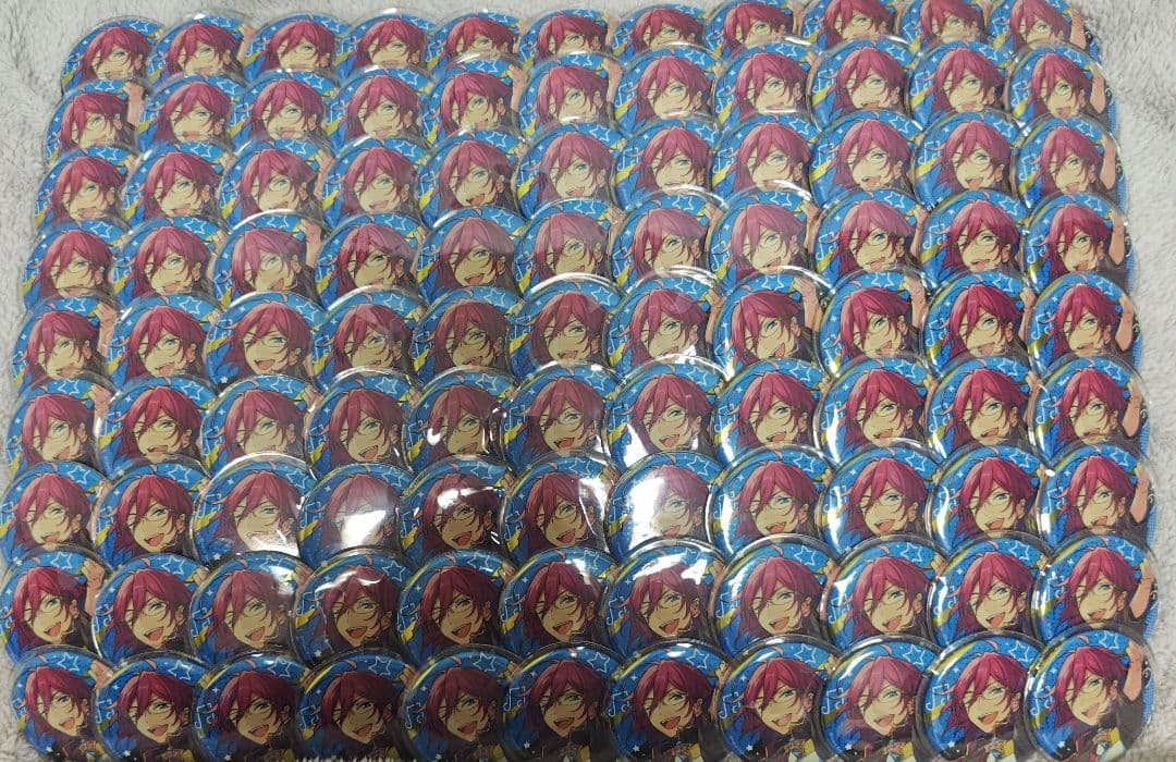 七種茨 4周年 AGF 缶バッジ 99個セット