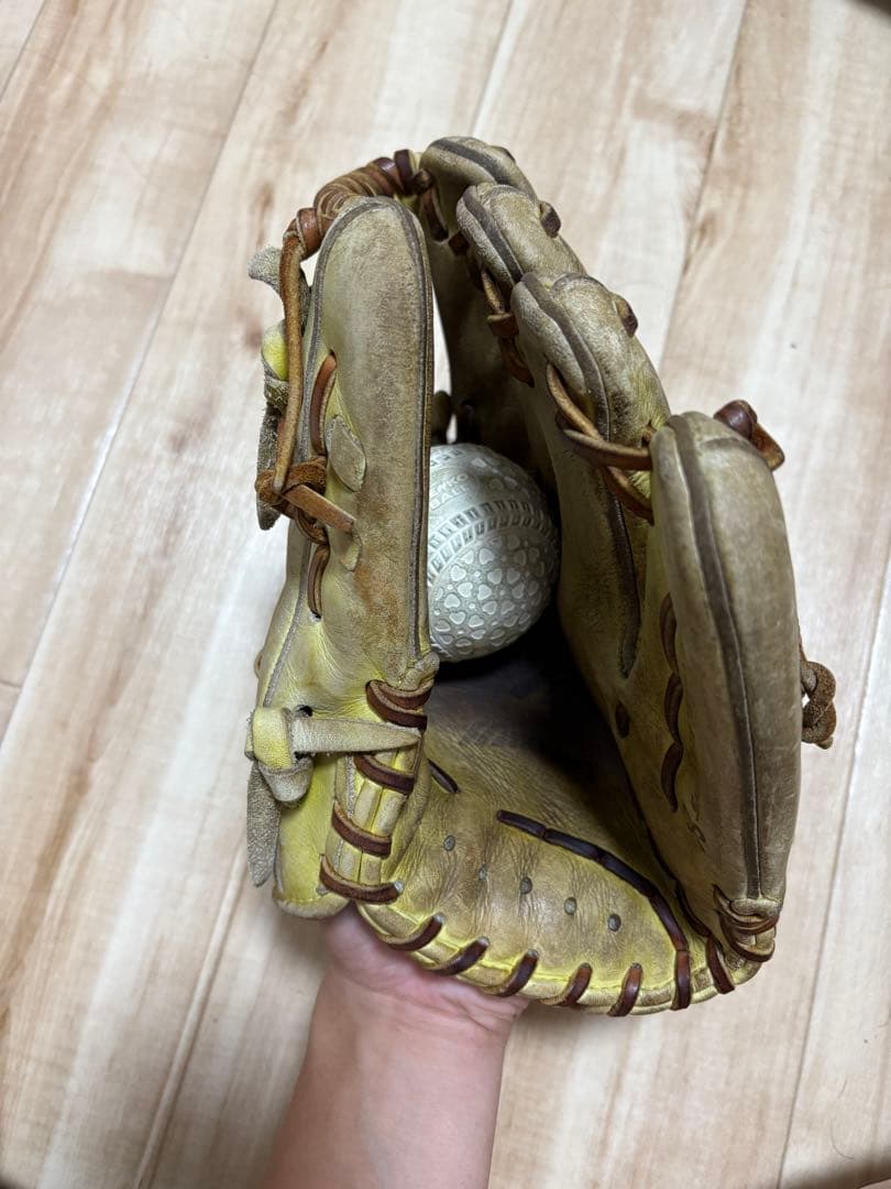 ミズノプロ 軟式内野用グラブ即使用可／セカンド・ショート・サード対応 即発送可