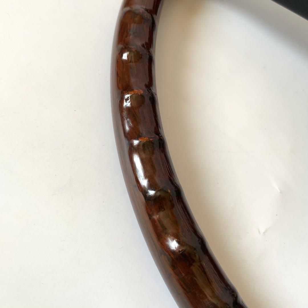 トヨタ カローラ ウッド ステアリング TE 系 純正 旧車