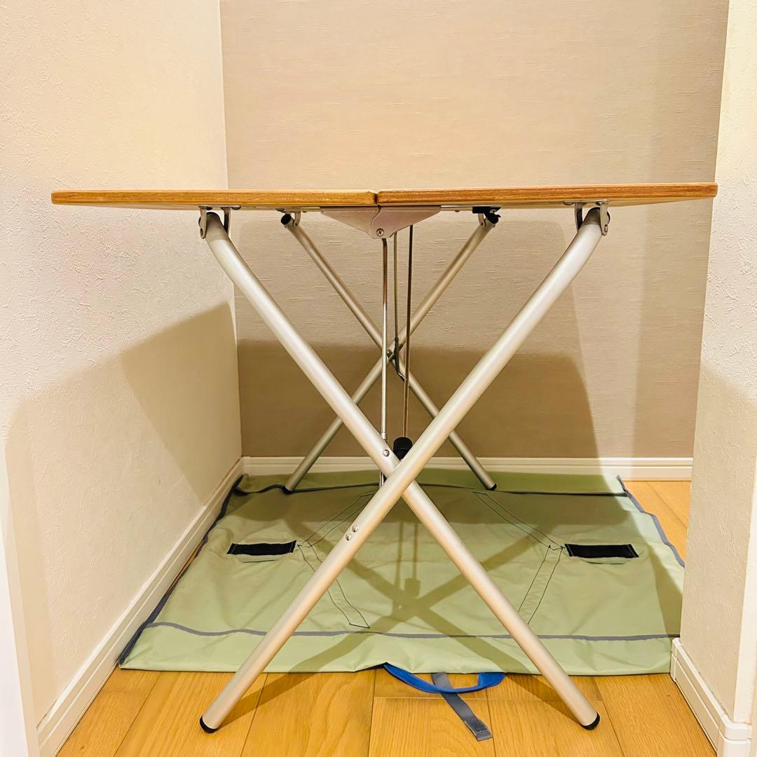 【希少廃盤品】 【最終価格】スノーピーク　ワンアクションテーブル　シナベニヤ天板