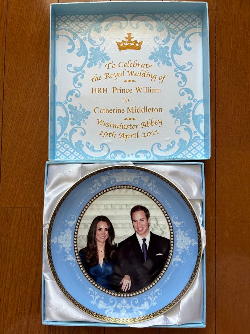 ロイヤルウェディング 記念プレート