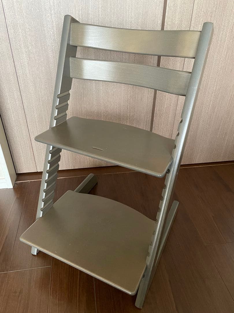 ストッケSTOKKE トリップトラップチェア　ヘイジーグレー