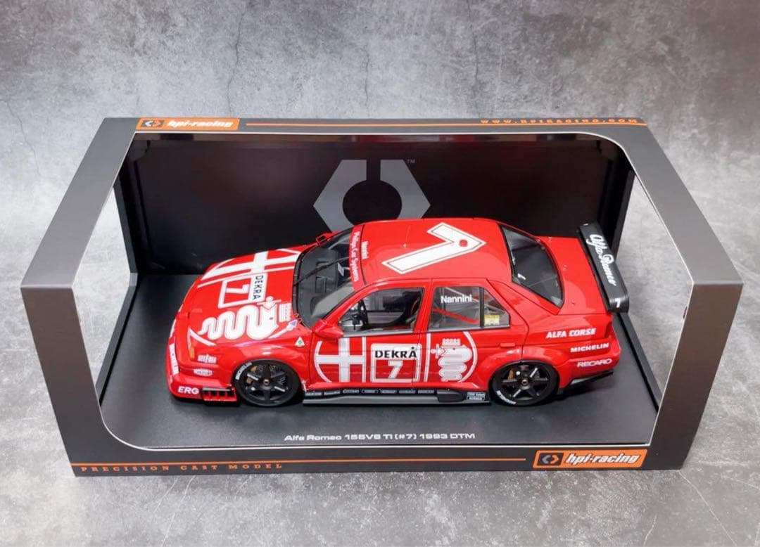 ミニカー 1/18 HPI Alfa Romeo 155 V6 TI #7 DTM