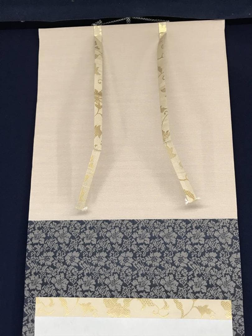 【真作】竹内栖鳳/山海図/山水図/横物/掛軸/名家伝来/AC-497