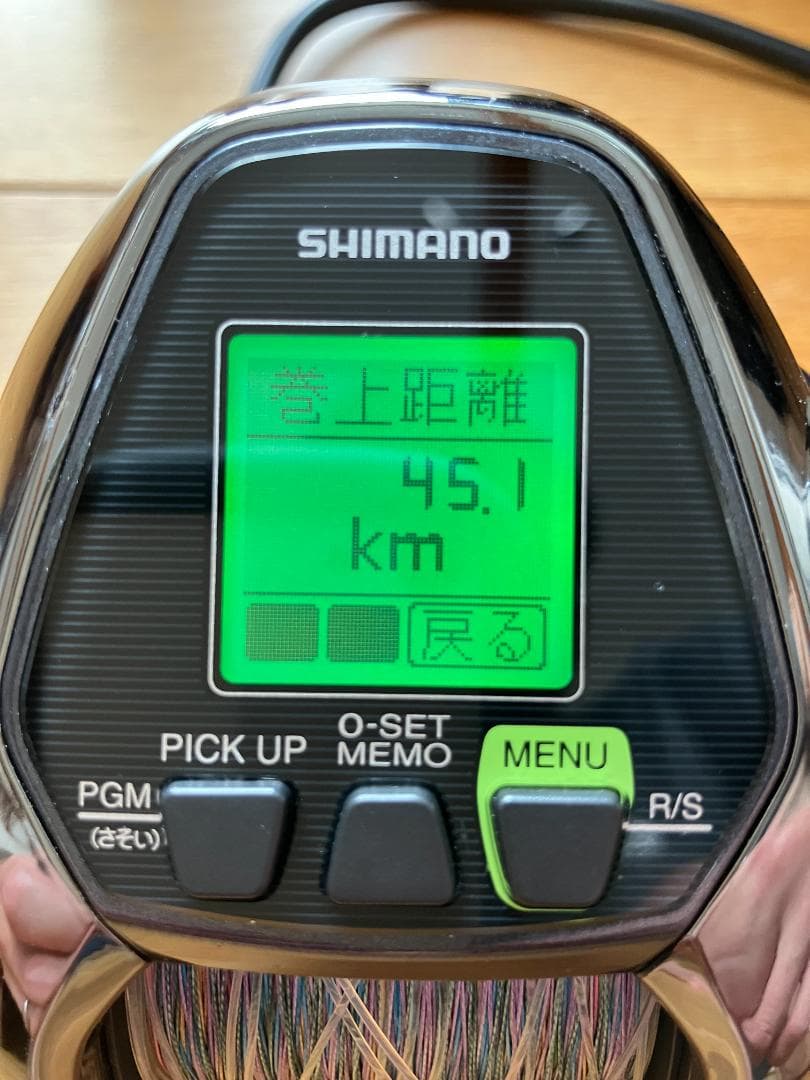 SHIMANO 17フォースマスター3000XP 使用時間45時間