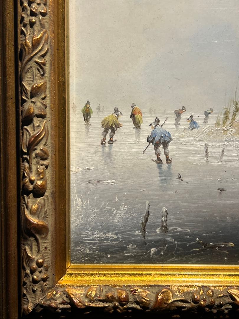 写実画　リアリズム　肉筆画　油彩