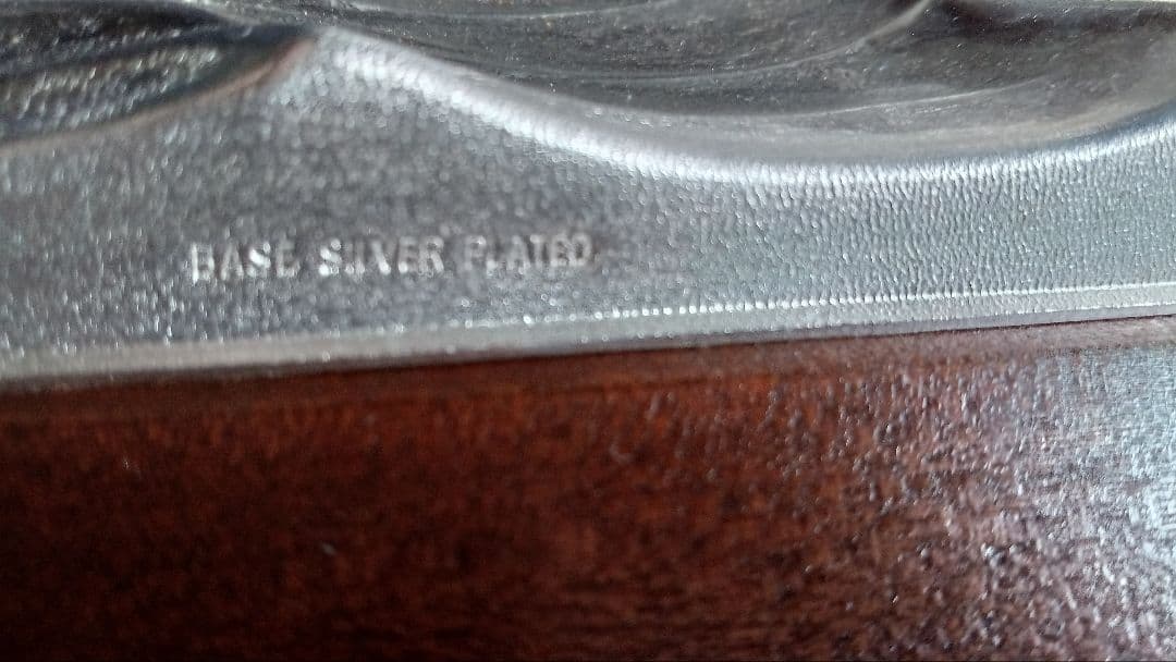 桜　銀製　２本マストヨット　２号 桐箱入り ガラスケース付き