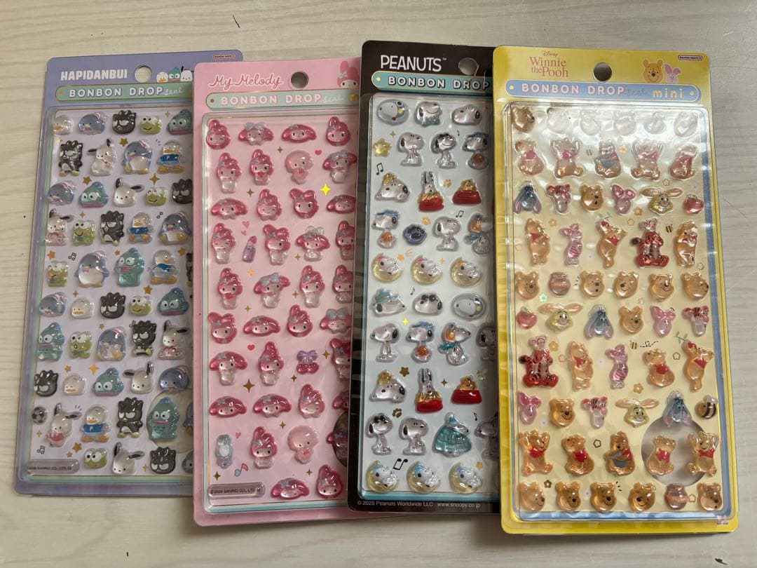 ボンボンドロップシール等　１４点セット