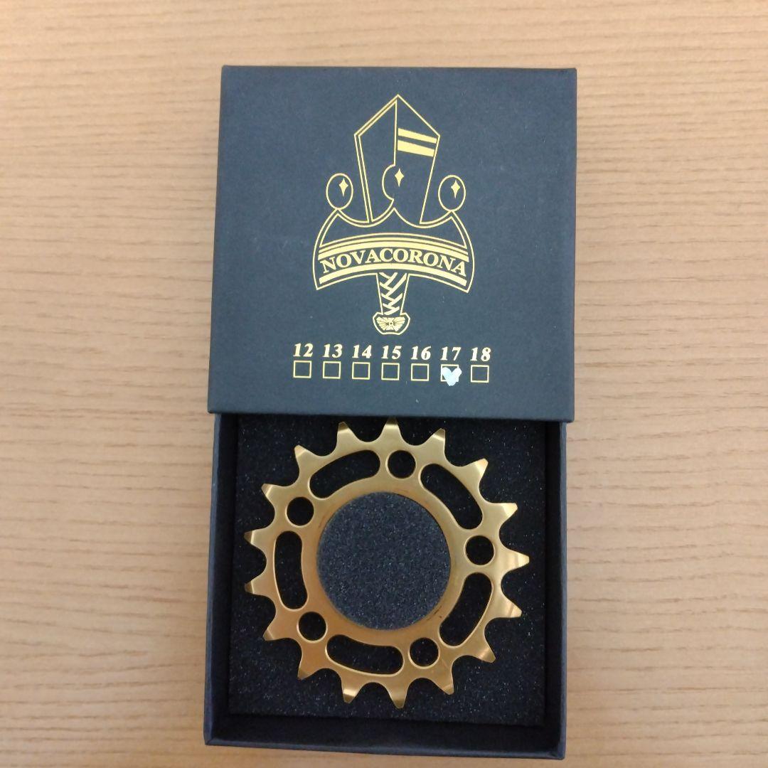 NOVACORONA 17T チタンコグ ゴールド