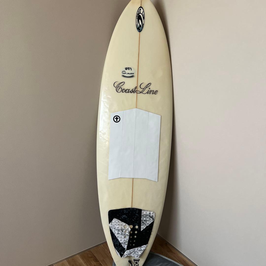 サーフボード ショートボード フィン・デッキパッド・ケース付き