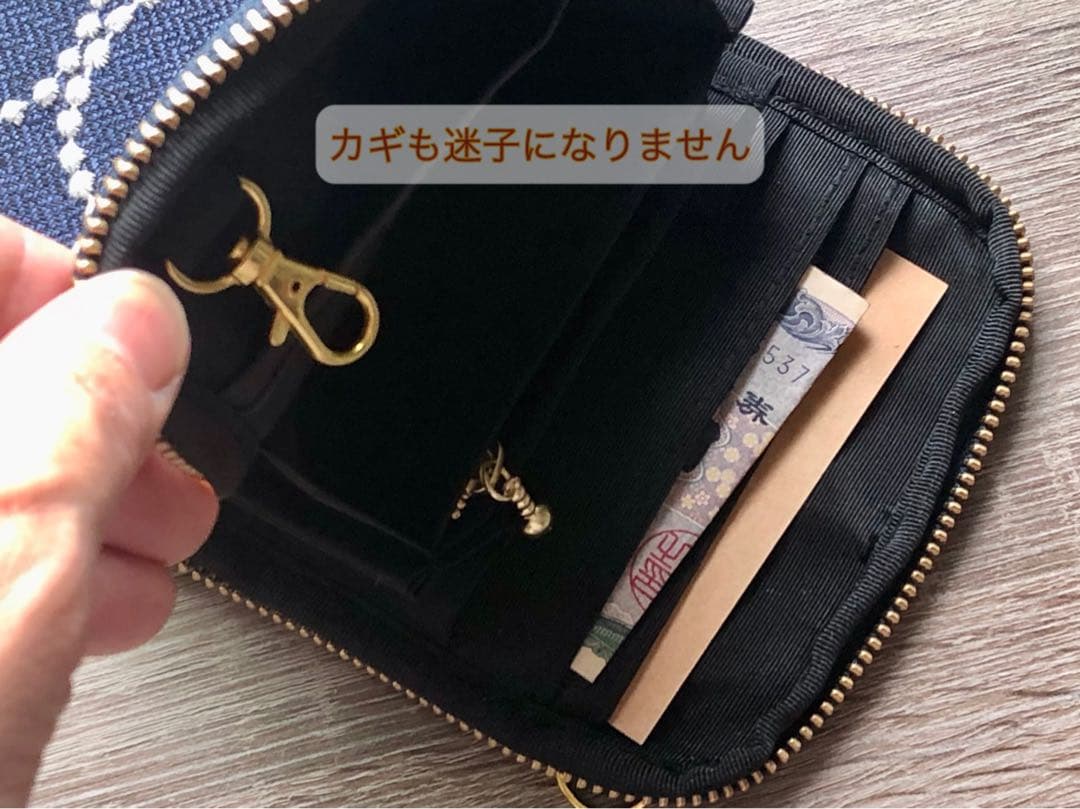 【スマホショルダー】ミナペルホネン タンバリン charcoal × black