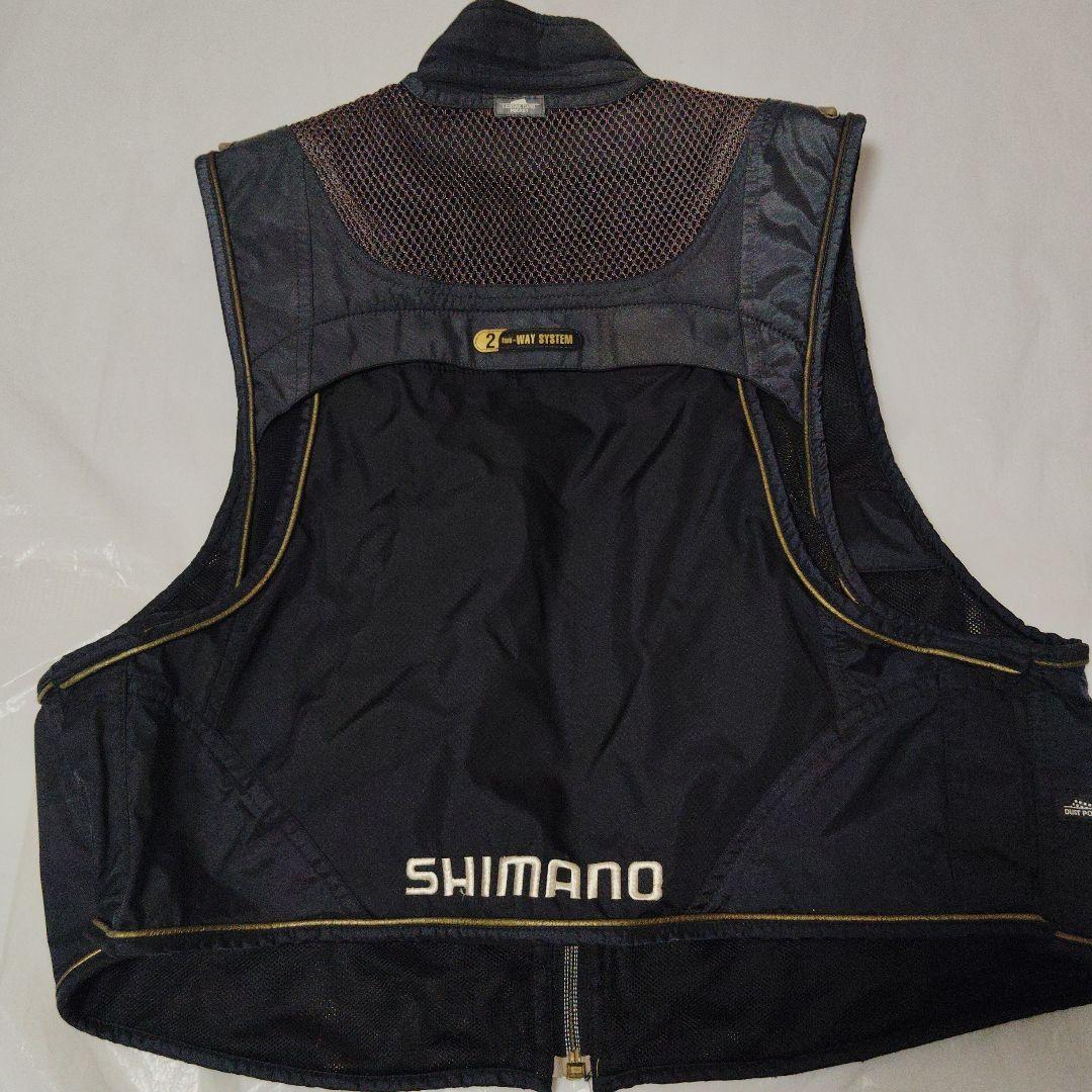 シマノ　リミテッドプロ　2ウェイ　鮎　渓流　ベスト　Lサイズ