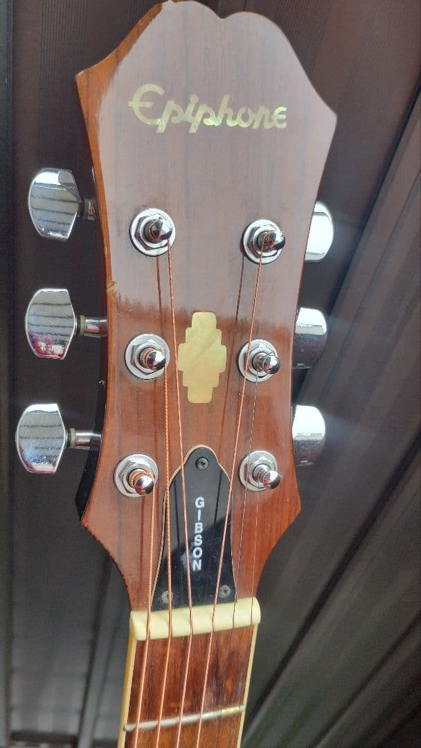 美品 トップ単板！ Epiphone AJ-18SCE VSB プリアンプ搭載