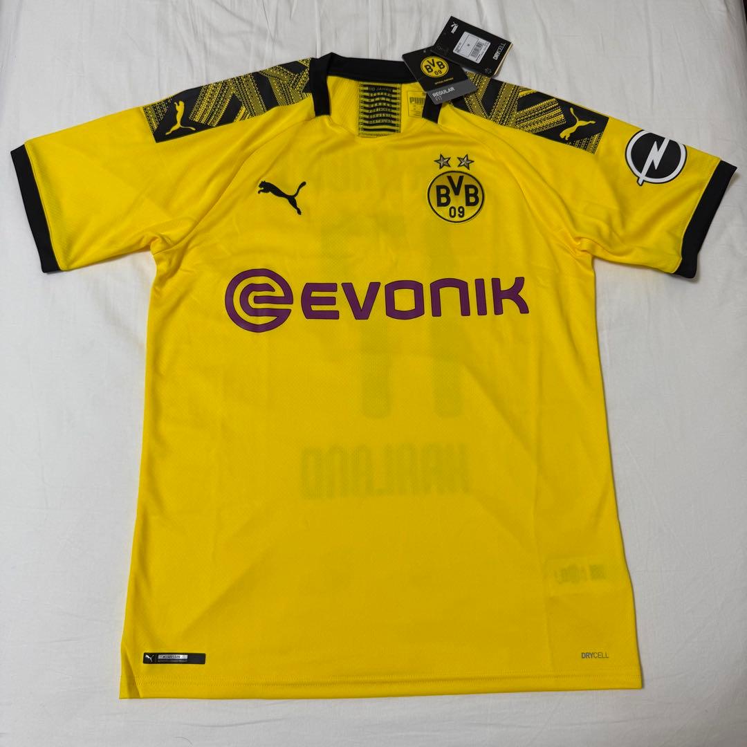 【新品未使用タグ付】ドルトムント ハーランド ホームユニフォーム 19/20