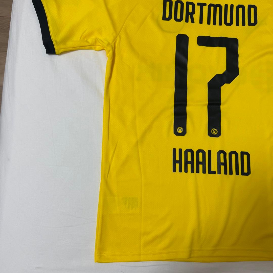 【新品未使用タグ付】ドルトムント ハーランド ホームユニフォーム 19/20