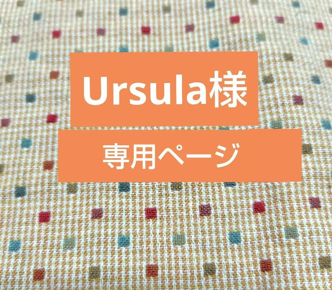 Ursula様、専用ページです。