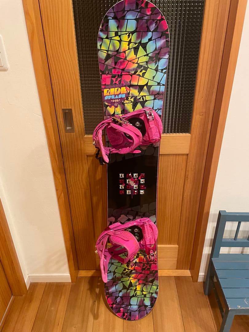 初心者オススメ！！　RIDE splash 146cm スノーボード2点セット
