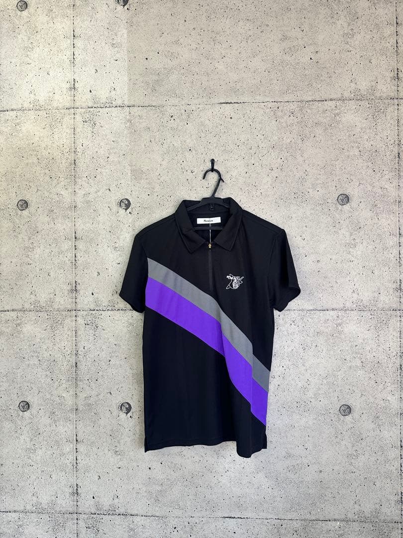 【新品未使用】サイズ4 メンズ ハーフジップシャツ ラッセルノ 1649