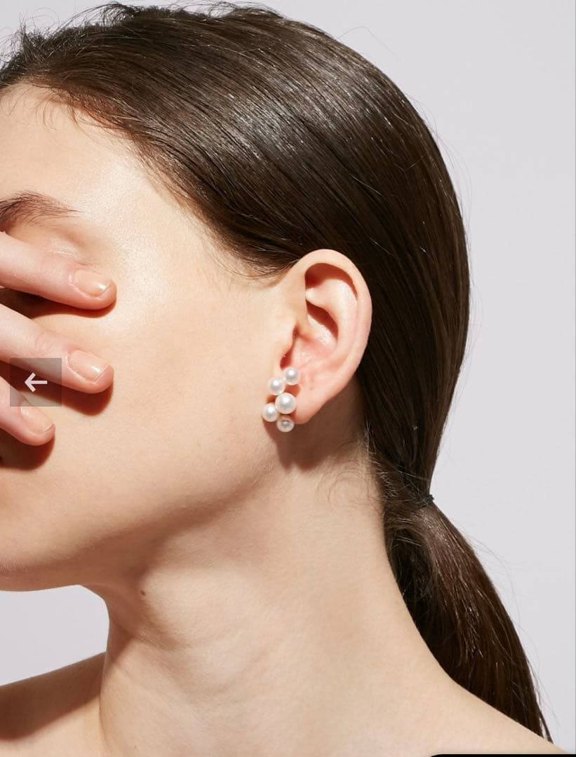 [philia] アコヤパール リバース スタッド シングル ピアス