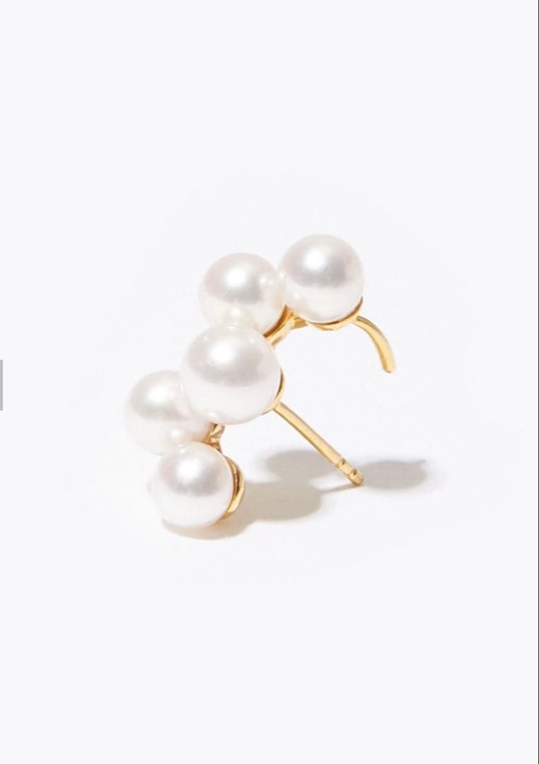 [philia] アコヤパール リバース スタッド シングル ピアス