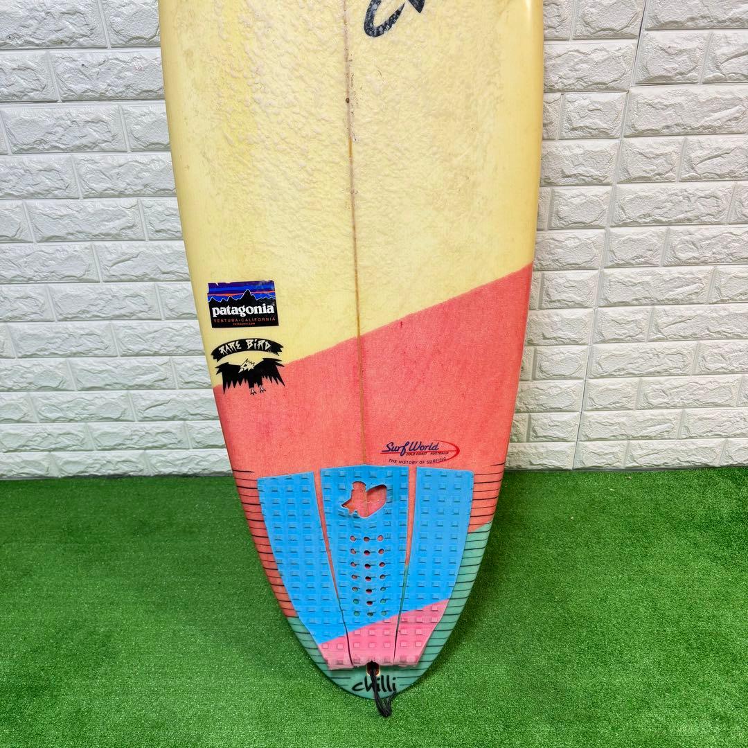 激レア　chilli ショートボード　5’7ft RAREBIRD クアッド