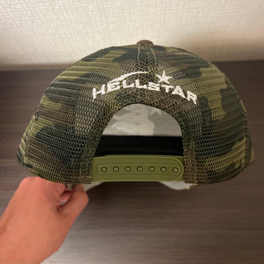 【希少カラー】 HELLSTAR OG カモ柄 SNAPBACK CAP