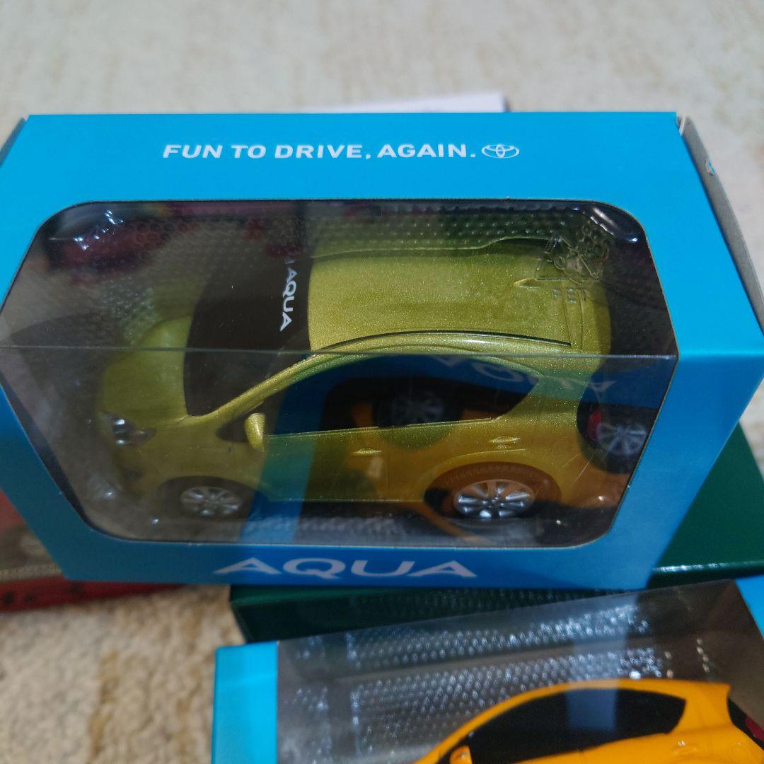 トヨタ　プルバックカーセット COROLLA C-HR PASSO AQUA