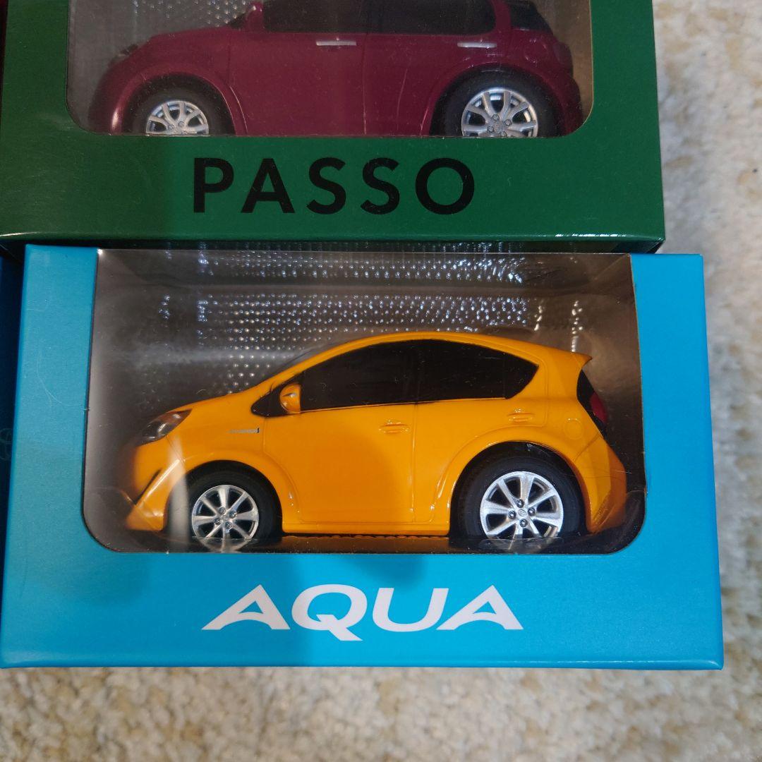 トヨタ　プルバックカーセット COROLLA C-HR PASSO AQUA