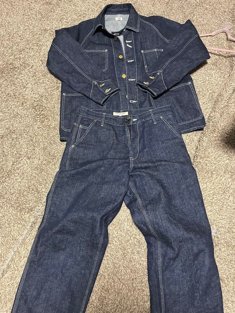 fobファクトリー デニムセットアップ　F2410 F0544