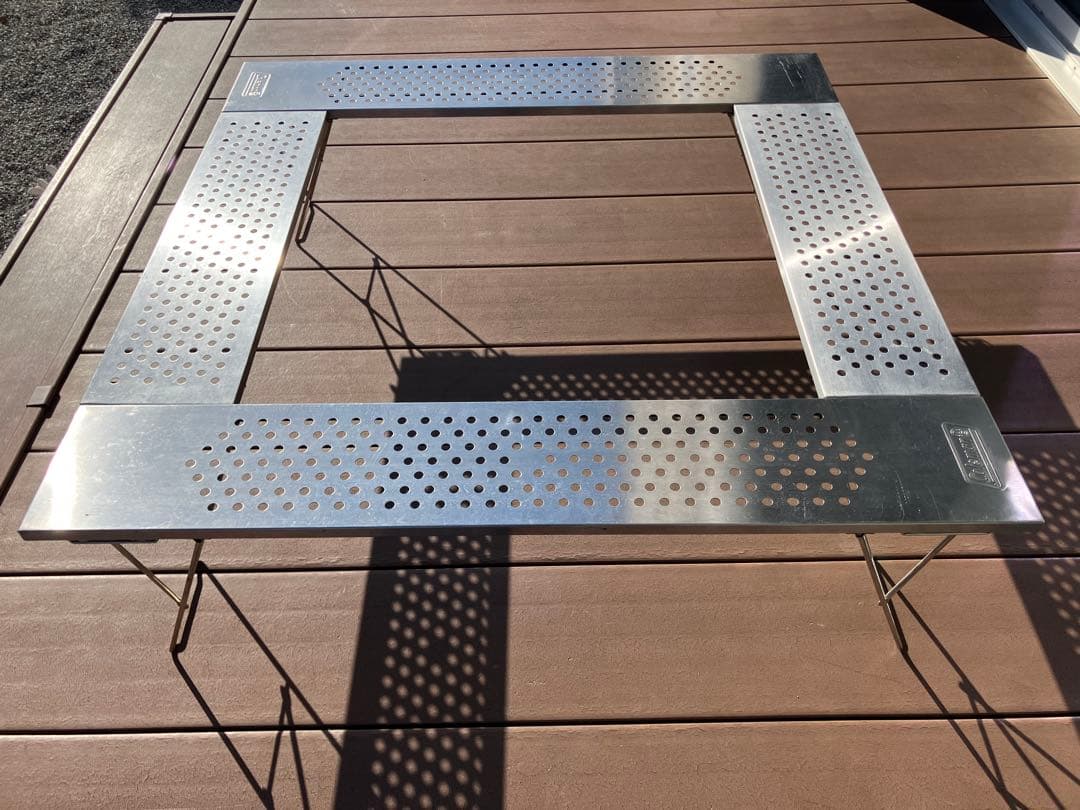 コールマン ステンレス製折りたたみアウトドアテーブル