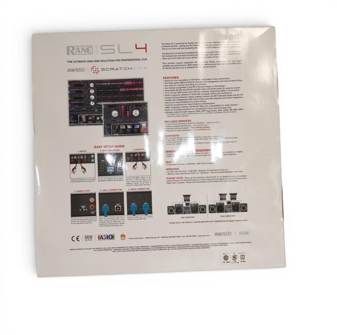 RANE SL4 オーディオインターフェース 元箱付き