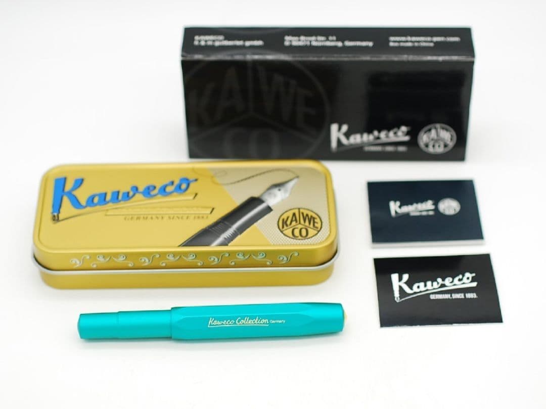 未使用品 Kaweco カヴェコ collection 万年筆 F 細字グリーン