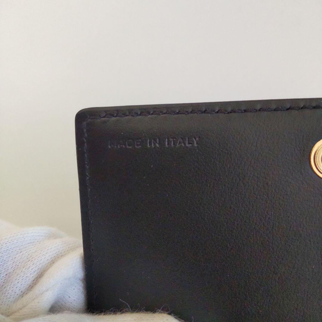 未使用 スマイソン 名刺入れ カードケース クロコ型押し ブルー 箱・カード付