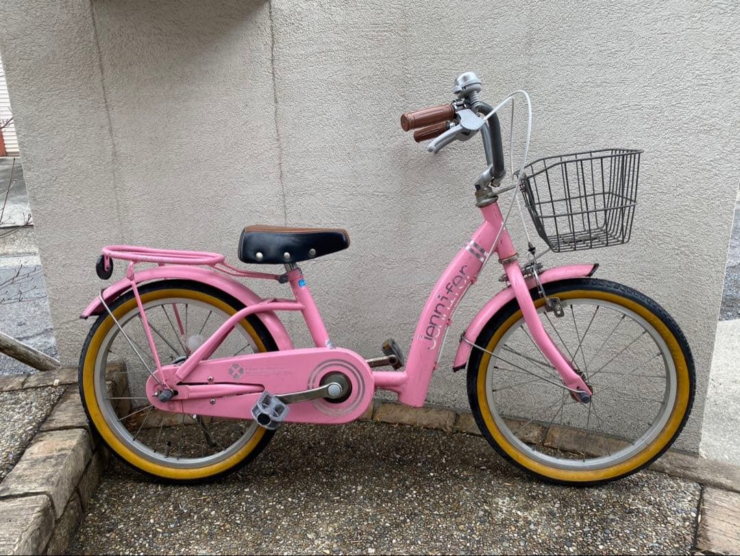 子供用自転車　ピンク　18インチ　愛知県引き取り